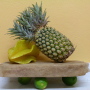 Ananas à trois têtes